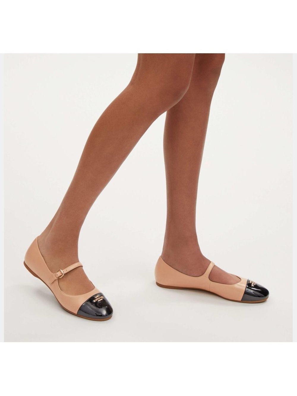 Coach Aubree Mary Jane Ballet Flats